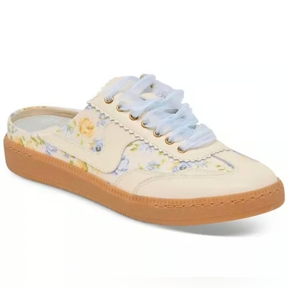 Dolce Vita Shoes - 💙🔹️Dolce Vita🔹️blue Floral  Leather Notice Floral Slip-On Women's Sneakers